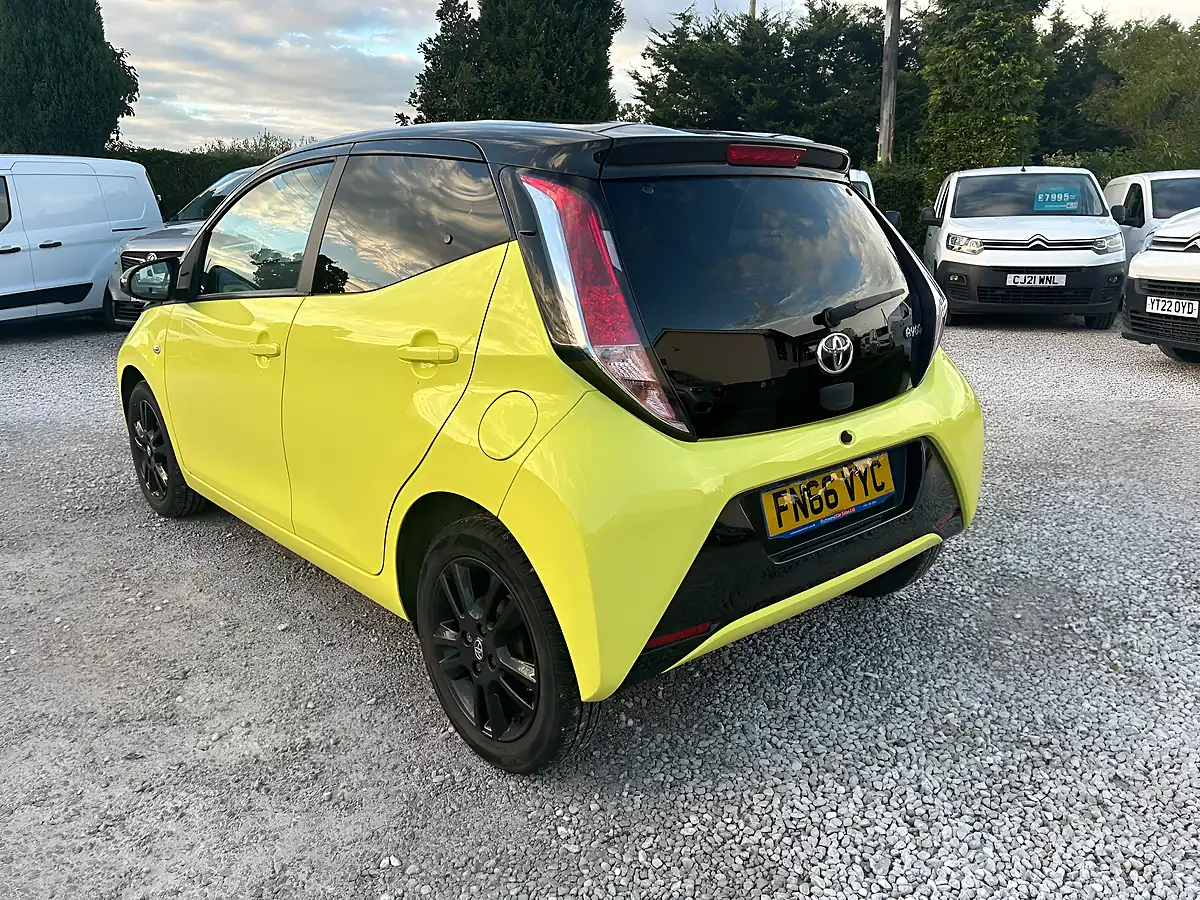 Used 2016 Toyota Aygo X-Cite 3 Yellow Bi-Tone Yellow - Interior and Exterior details 6