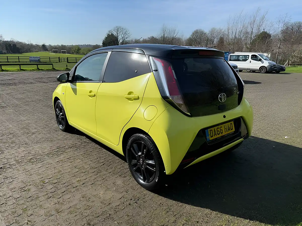 Used 2016 Toyota Aygo X-Cite 3 Yellow - Interior and Exterior details 4