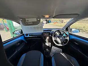 Used 2016 Toyota Aygo X-Cite Blue - Interior and Exterior details 14