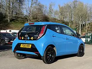 Used 2016 Toyota Aygo X-Cite Blue - Interior and Exterior details 6