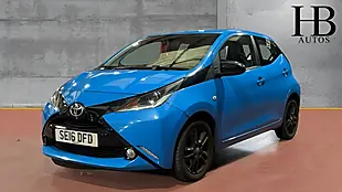 Used 2016 Toyota Aygo X-Cite Blue - Interior and Exterior details 2