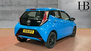 Used 2016 Toyota Aygo X-Cite Blue - Interior and Exterior details 5