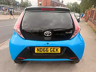 Used 2016 Toyota Aygo X-Cite Blue - Interior and Exterior details 8