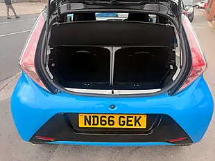 Used 2016 Toyota Aygo X-Cite Blue - Interior and Exterior details 9