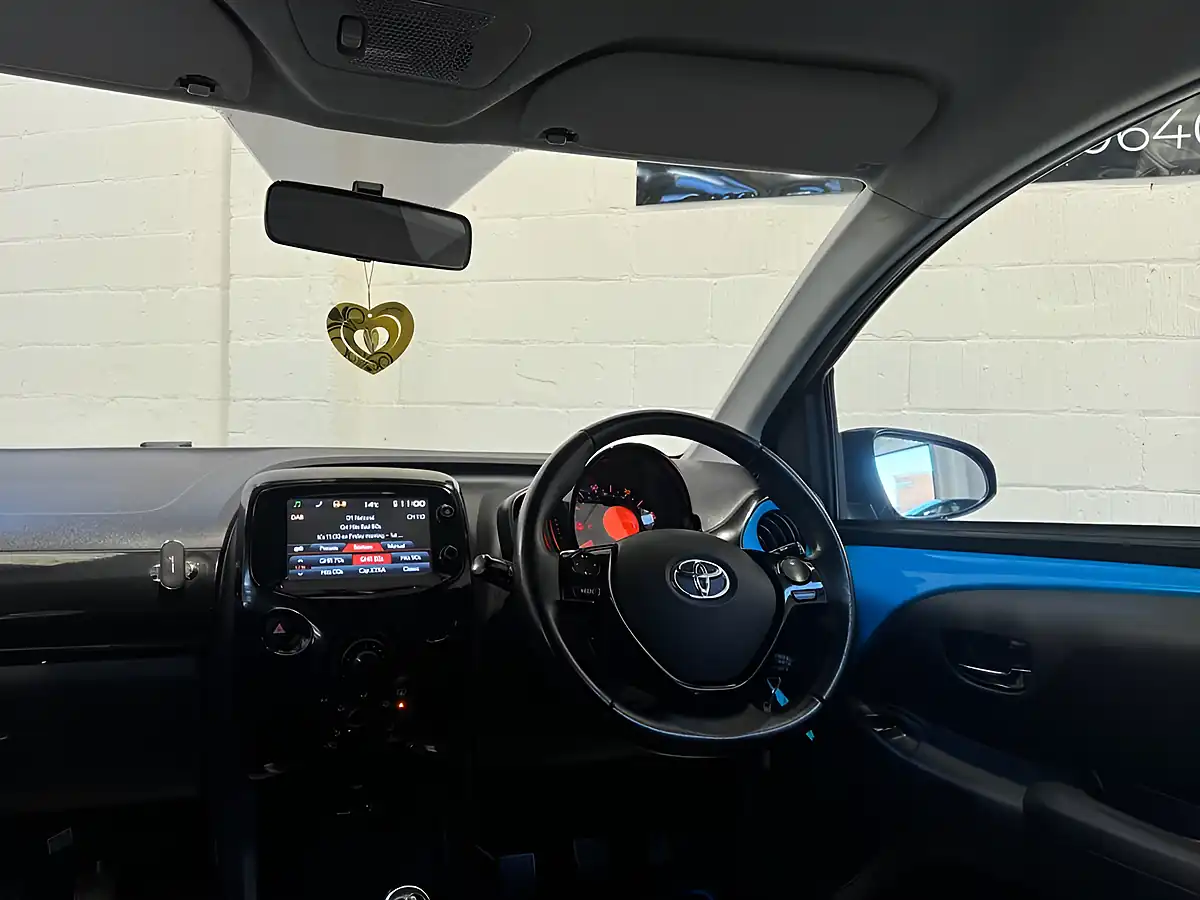 Used 2016 Toyota Aygo X-Cite Blue - Interior and Exterior details 16