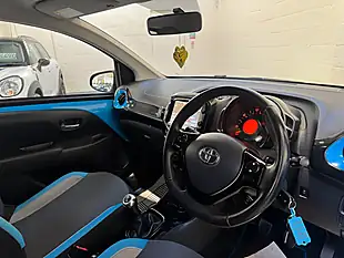 Used 2016 Toyota Aygo X-Cite Blue - Interior and Exterior details 17