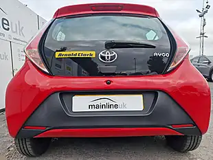Used 2016 Toyota Aygo X-Play Red - Interior and Exterior details 2