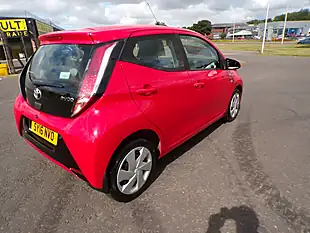 Used 2016 Toyota Aygo X-Play Red - Interior and Exterior details 11