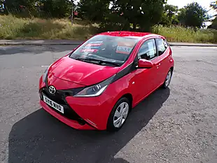 Used 2016 Toyota Aygo X-Play Red - Interior and Exterior details 5