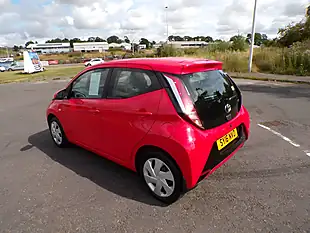 Used 2016 Toyota Aygo X-Play Red - Interior and Exterior details 9