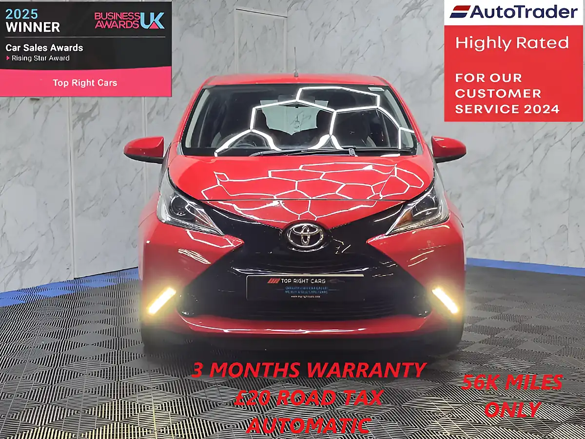 Used 2016 Toyota Aygo X-Play Red - Interior and Exterior details 2