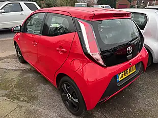 Used 2016 Toyota Aygo X-Play Tss Red - Interior and Exterior details 3