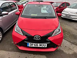 Used 2016 Toyota Aygo X-Play Tss Red - Interior and Exterior details 7