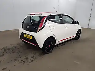 Used 2016 Toyota Aygo X Play White - Interior and Exterior details 5