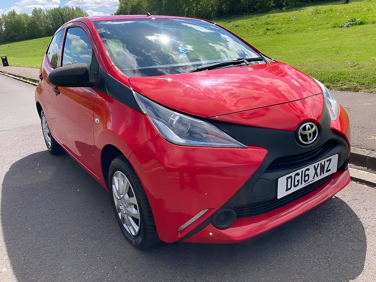 Used 2016 Toyota Aygo X Red - Front View