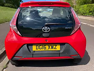 Used 2016 Toyota Aygo X Red - Interior and Exterior details 4