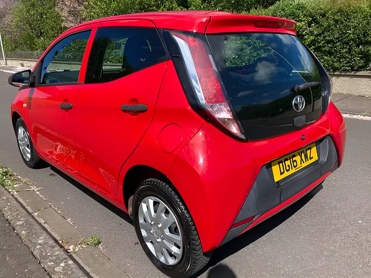Used 2016 Toyota Aygo X Red - Interior and Exterior details 5