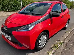 Used 2016 Toyota Aygo X Red - Interior and Exterior details 7