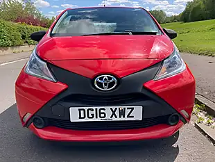Used 2016 Toyota Aygo X Red - Interior and Exterior details 8