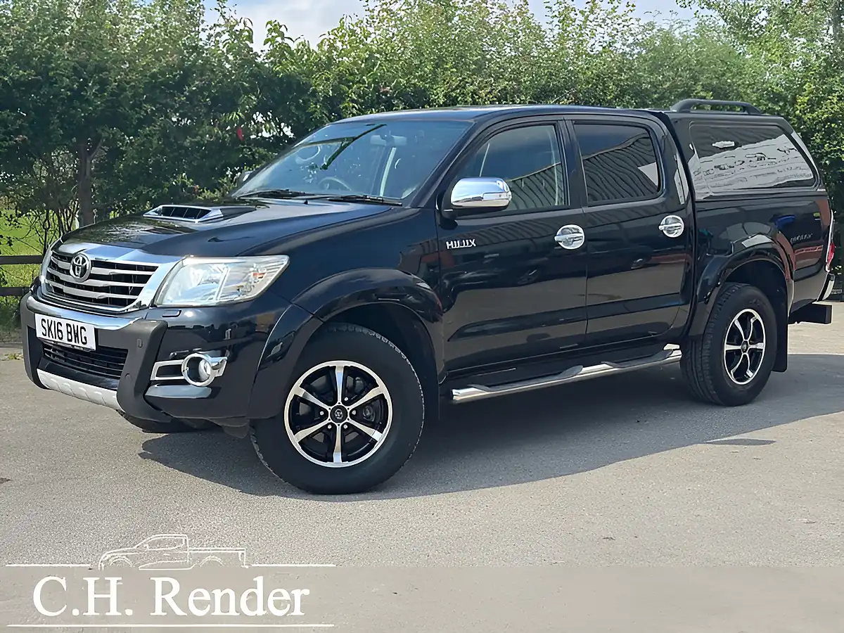 Used 2016 Toyota Hilux Invincible X Black - Front View