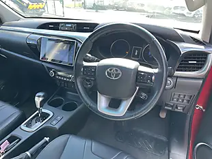 Used 2016 Toyota Hilux Invincible-X Red - Interior and Exterior details 8