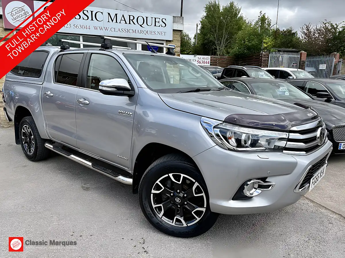 Used 2016 Toyota Hilux Invincible X Silver - Front View