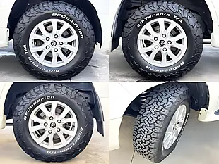 Used 2016 Toyota Land Cruiser Ax White - Interior and Exterior details 11