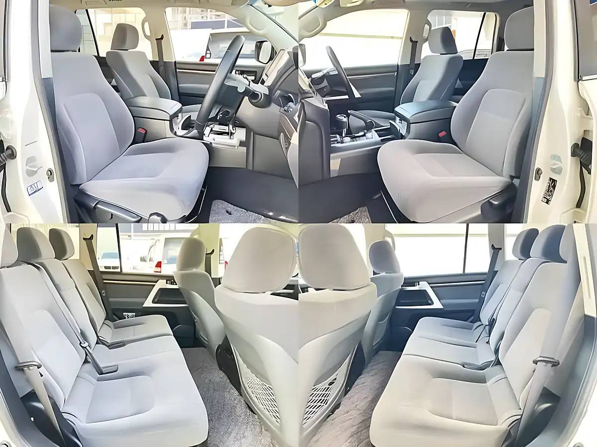 Used 2016 Toyota Land Cruiser Ax White - Interior and Exterior details 12