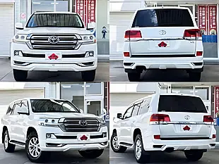 Used 2016 Toyota Land Cruiser Ax White - Interior and Exterior details 15