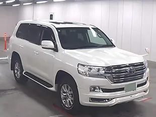 Used 2016 Toyota Land Cruiser Ax White - Interior and Exterior details 8