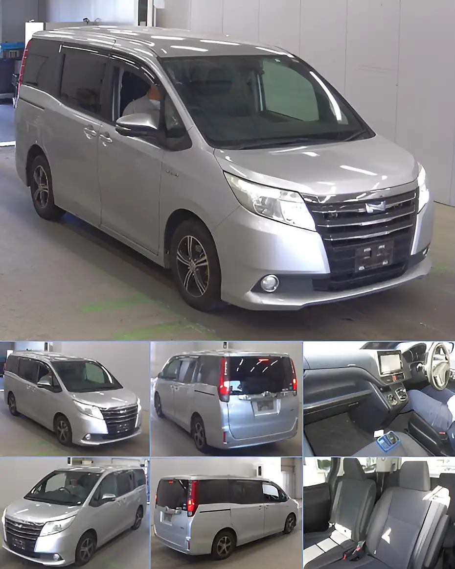 Used 2016 Toyota Noha Silver - Front View