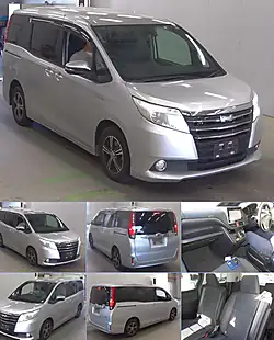Used 2016 Toyota Noha Silver - Interior and Exterior details 7