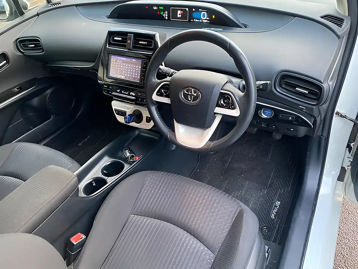 Used 2016 Toyota Prius Active White - Interior and Exterior details 13
