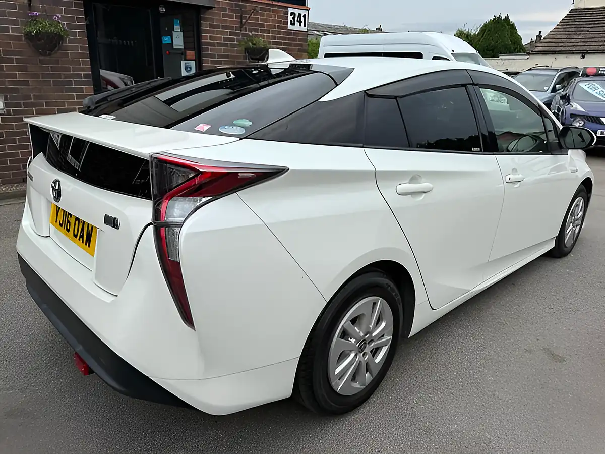 Used 2016 Toyota Prius Active White - Interior and Exterior details 5