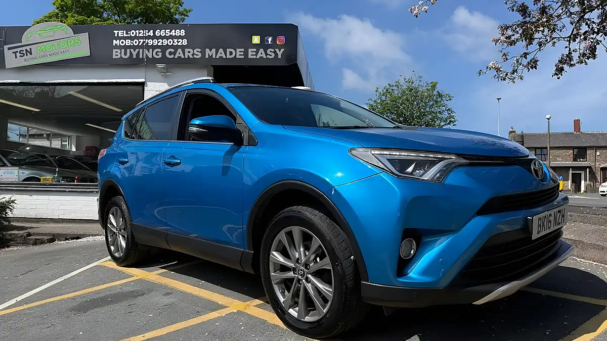 Used 2016 Toyota RAV4 Excel Blue - Interior and Exterior details 11