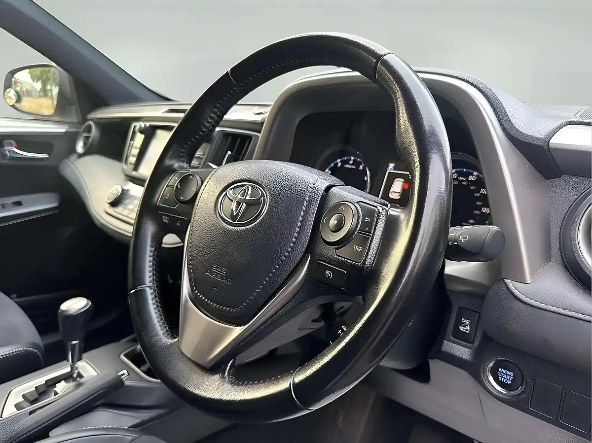 Used 2016 Toyota RAV4 Icon White - Interior and Exterior details 9