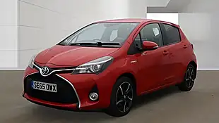 Used 2016 Toyota Yaris Design Red - Interior and Exterior details 2