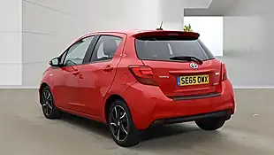 Used 2016 Toyota Yaris Design Red - Interior and Exterior details 4