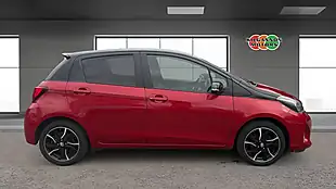 Used 2016 Toyota Yaris Design Red - Interior and Exterior details 16