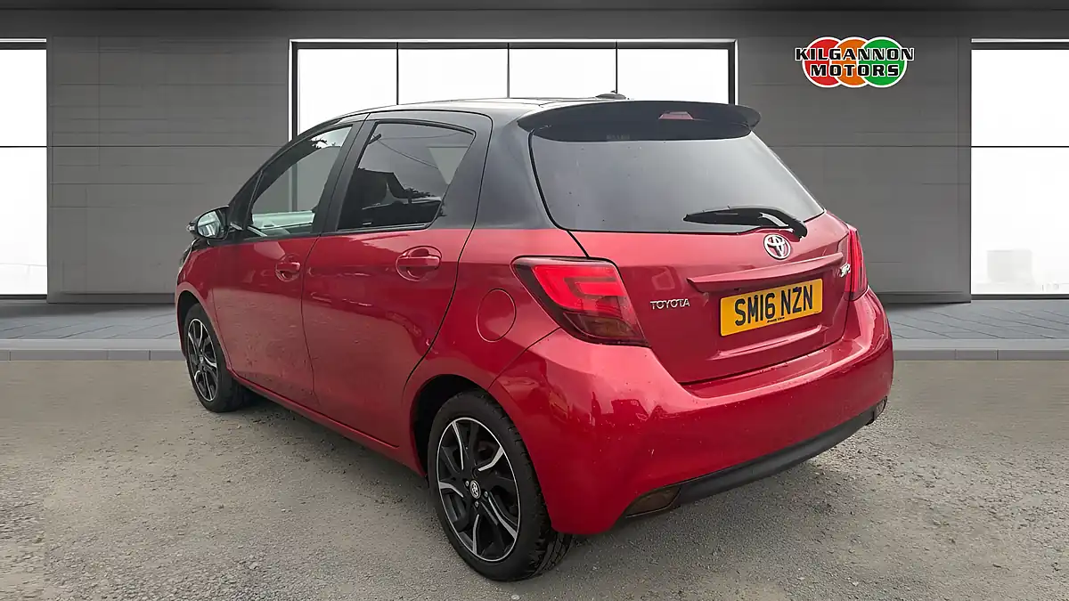 Used 2016 Toyota Yaris Design Red - Interior and Exterior details 2