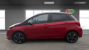 Used 2016 Toyota Yaris Design Red - Interior and Exterior details 3