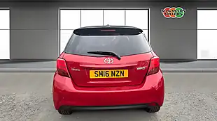 Used 2016 Toyota Yaris Design Red - Interior and Exterior details 5