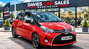 Used 2016 Toyota Yaris Design Red - Interior and Exterior details 2