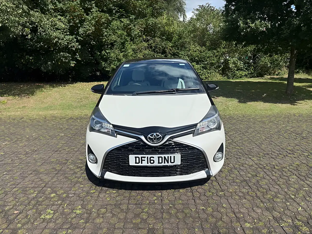 Used 2016 Toyota Yaris Design White - Interior and Exterior details 2