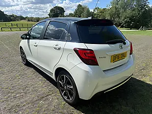 Used 2016 Toyota Yaris Design White - Interior and Exterior details 4