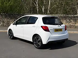 Used 2016 Toyota Yaris Design White - Interior and Exterior details 12