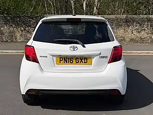 Used 2016 Toyota Yaris Design White - Interior and Exterior details 16