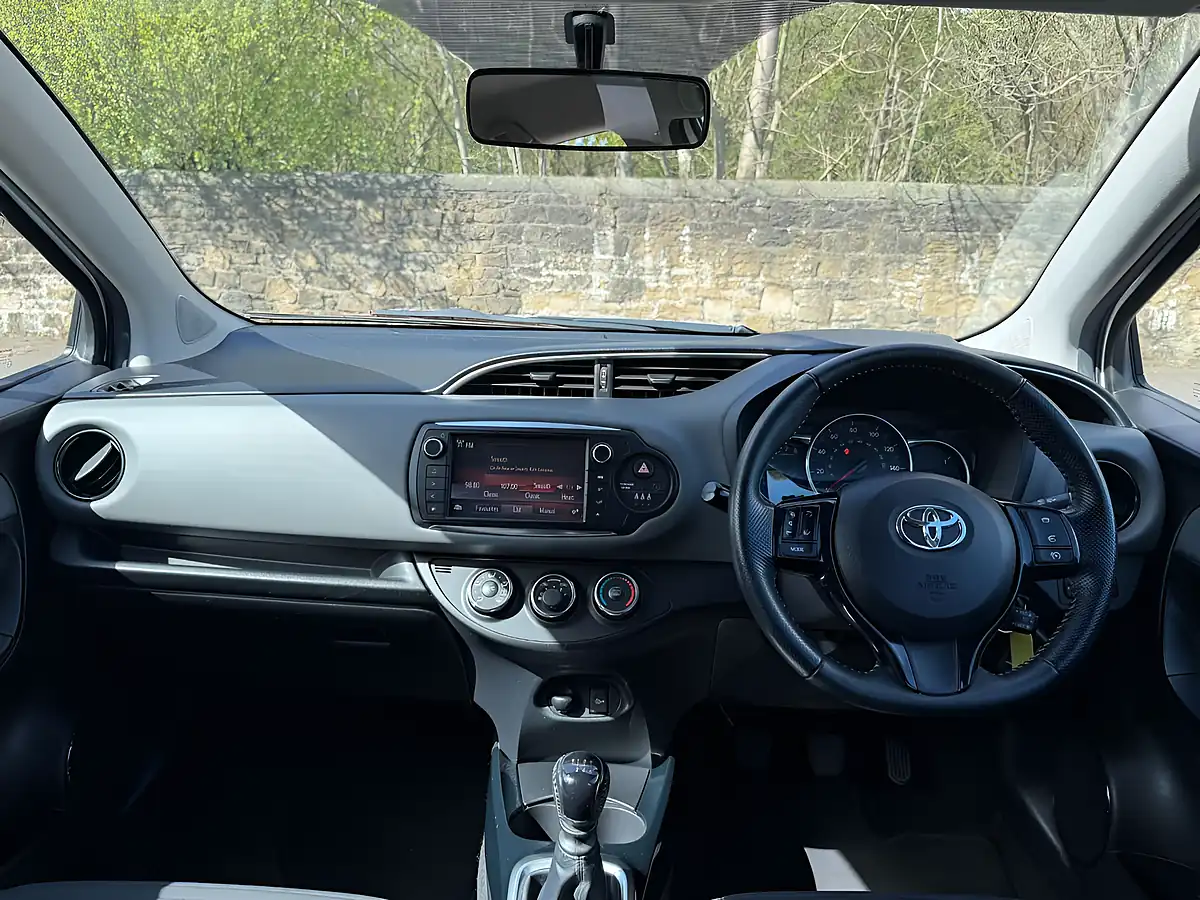 Used 2016 Toyota Yaris Design White - Interior and Exterior details 2