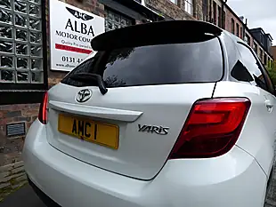 Used 2016 Toyota Yaris Design White - Interior and Exterior details 11