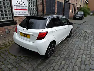 Used 2016 Toyota Yaris Design White - Interior and Exterior details 15